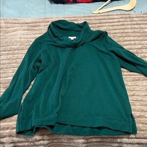 J Jill XLarge Elegant Green Women's Sweater